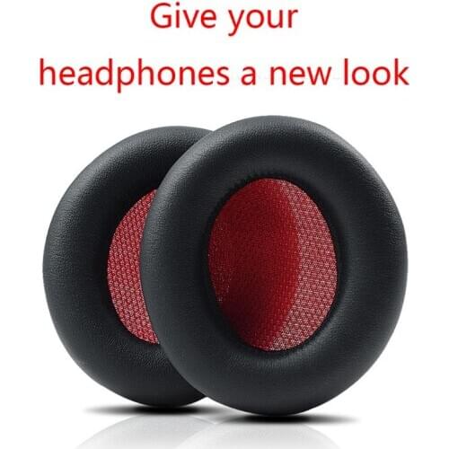 1Pair Ear Pads Protein Leather Ear Cover for Focal LISTEN CHIC Wireless Headset