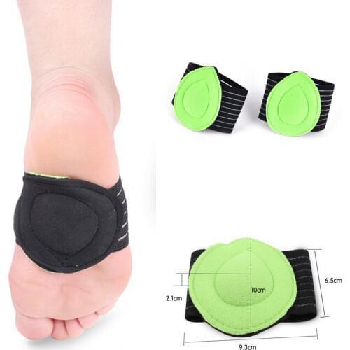1 Pair Arch Support Plantar Band Heel Aid Feet Cushion Fallen Heel Pain Relief Shock Pads Foot Insoles oot Care Tools