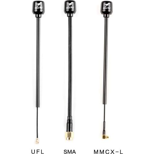 1pc 5.8G Mini Antenna SMA/UFL(IPEX)/MMCX Image Transmission 2.5db RHCP/LHCP Antenna Length 150mm for RC FPV Racing Drone Parts