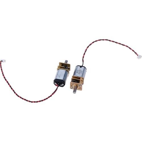 1 Pcs DC 3V-6V 5V 55rpm Reduction Gearbox Slow Speed Micro N20 Full Metal Gear Motor