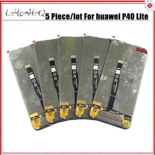 5 Piece/lot LCD For Huawei P40 Lite LCD Nova 6 Se Display Touch Screen Digitizer Assembly