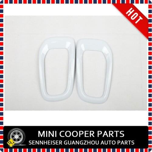 Brand New 100% Fitment ABS Material UV Protected Mini Ray Style White Color Fog Lamp Cover For Renegade (2 Pcs/Set)
