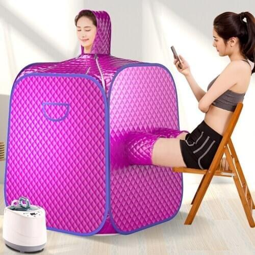 Double Sauna Generator For Sauna SPA Portable Steam Sauna Home Weight loss Calories STEAM controller bath Cabin box bag Ease