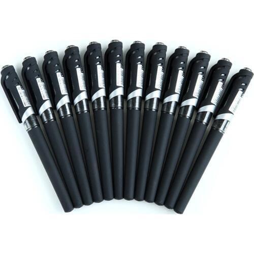 S21 Gel Pen 0.7 mm Bullet Scrub Pen Soft and Comfortable Black