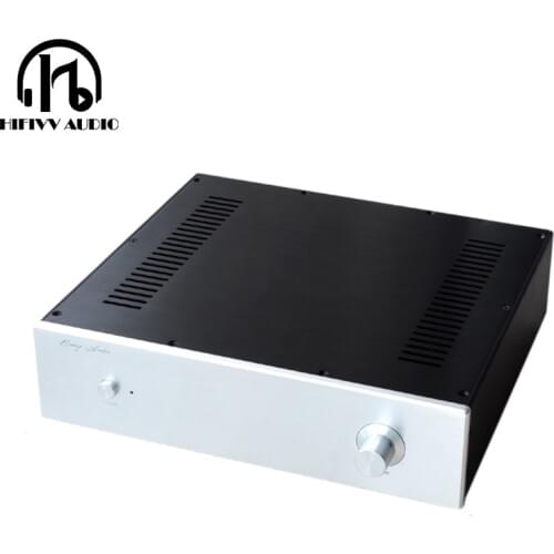 Pure Aluminum Chassis BZ3609 C5200 A1943 ksa50 Amplifier case big chassis class A amplifier alumium chassis size 360*92*308mm