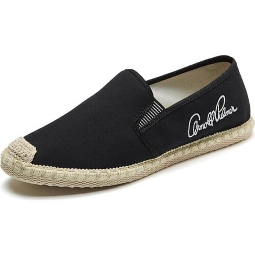 Mens Loafers Espadrilles for Men 2021 Summer Breathable Canvas Shoes Men Fashion Soft Slip on Mens Shoes Casual Hemp Mocassins