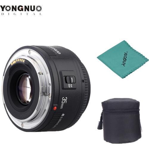Yongnuo YN35mm F2.0 lens Wide angle Fixed/Prime Auto Focus Lens For Canon 600d 60d 5DII 5D 500D 400D 650D 600D 450D Camera Lens