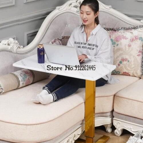 Bedside table movable lifting computer folding sofa lazy bed front table bed home writing desk small table