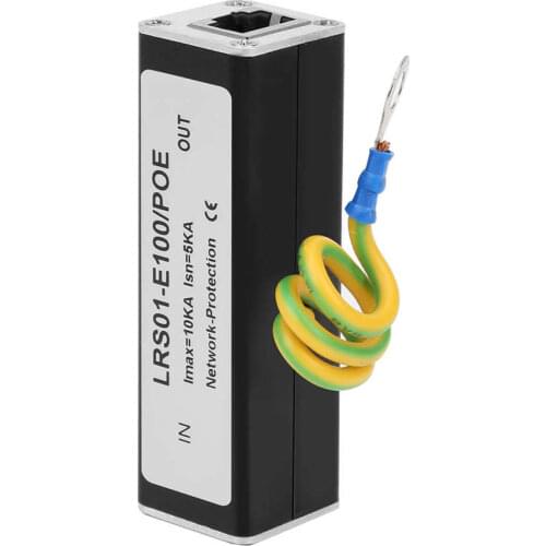 POE Networks Arrester IP Camera Thunder Surge Protector Quick Response Security Application POE Surge Protector