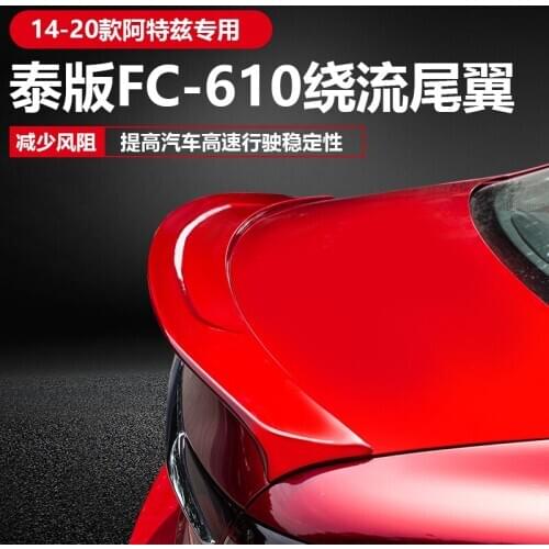 High-quality ABS paint car fixed tail, high quality stable car rear spoiler For Mazda 6 ATENZA 2014-2020 Car Accessories