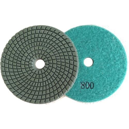 D125MM HIGH QUALITY DIAMOND FLEXIBLE POLISHING PADS for wet polishing concrete