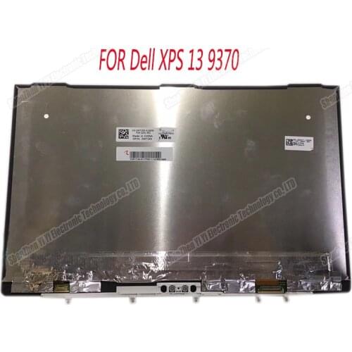 13.3 inch laptop lcd display LQ133M1JX31 FOR Dell XPS 13 9370 lcd assembly 0WT1R3 0FT5T7 LCD with Touch Screen