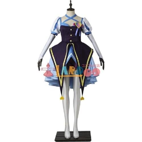 2019 Hot Sale Cosplay Costume Kanzaki Ranko Star girls Stage Dress lovely full sets Halloween Unifiems