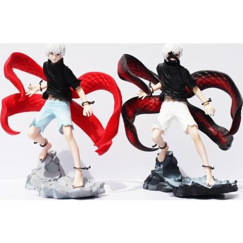 22cm Tokyo Ghoul Figure Kaneki Ken Action Figures Model Toy Cartoon Figuras Anime Kid Toys Pvc Tokyo Ghoul Figure