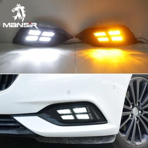 Car Led lights Daytime Running Light Daylights Car DRL For Opel Insignia 2017 2018 2019 headlights auto opel corsa d car goods