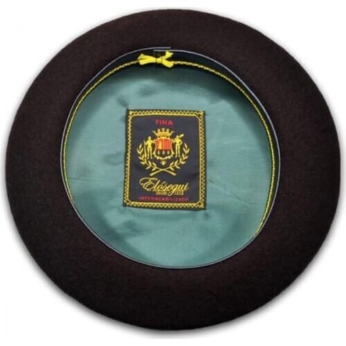 Basque beret Elósegui fine exposure 100% txapela wool