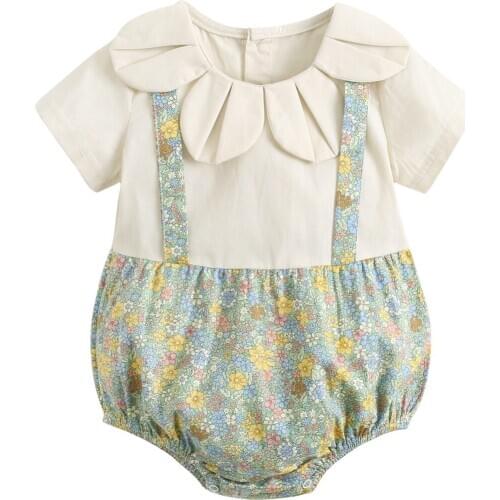 BigMa Kids Bodysuit With Short Sleeves For Babies