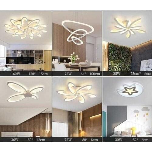 Decor Lampada Celling Lamp For Living Room Candeeiro Lustre Luminaria Teto Lampara De Techo Plafonnier Led Ceiling Light