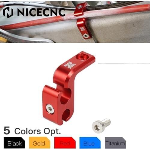 NICECNC ATV Parking Brake Line Hose Clamp Holder For Yamaha RAPTOR 700 700R GYTR EDITION SPECIAL EDITION 2020 2019 Accessories