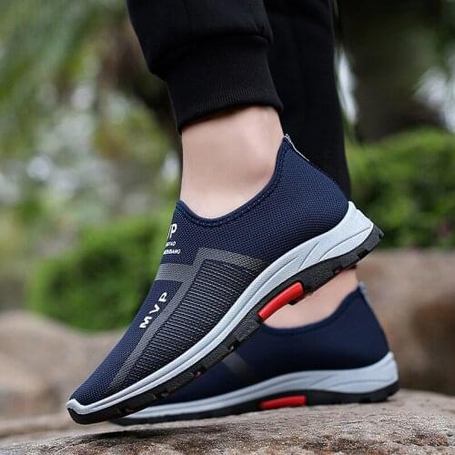 Spring Sneakers Men Casual Shoes Air Mesh Shoes For Men Loafers Black Fashion Sneakers Mens Trainers Sapato Masculino Weweya