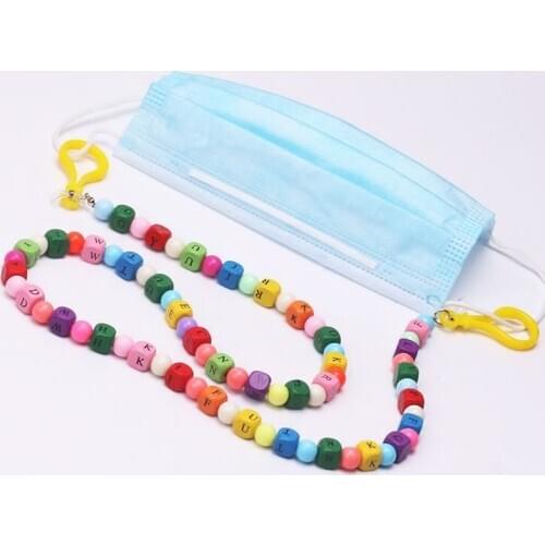 Fashion Mask Mascarilla Mascarar Retainer Chain Beads Metal Long Glasses Chains Sunglasses Strap Cord Eyewear Lanyard Necklace