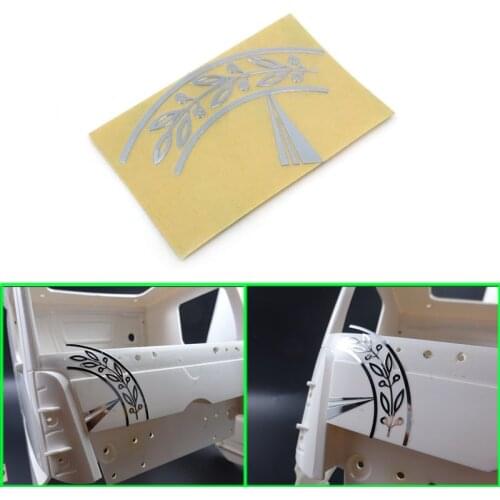 Front Decorative Stickers for 1/14 Tamiya RC Truck Trailer tipper Benz Actros 1851 3363 Car Diy Parts