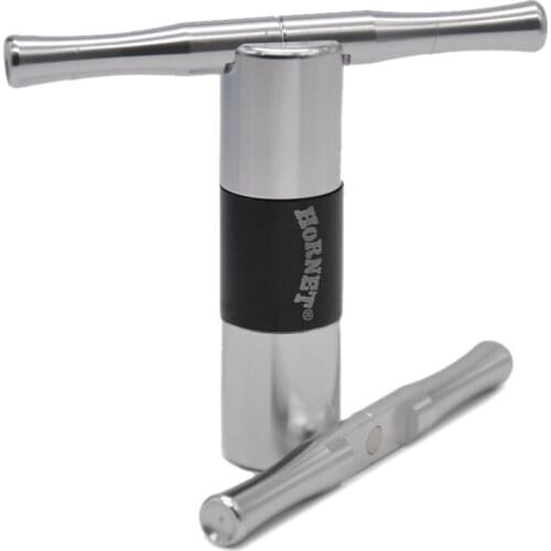 HORNET Pollen Press Herb Grinder Tobacco Aluminum Metal Pollen Presser Compressor Herbal Spice Crusher Grinder