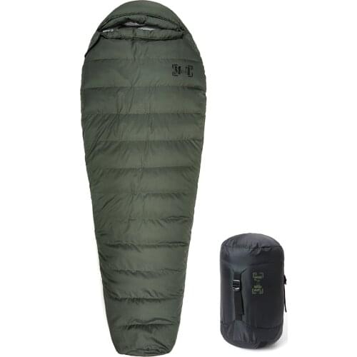 Akmax.cn Down Mummy Sleeping Bag 0 Degree F 400 Fill Power for 3-4 Seasons Ultralight Compact Portable Waterproof Camping