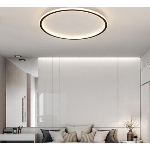 Ultra-thin Chandelier modern led living room light fixtures acrylic Chandelier lighting luminarias para teto lamparas de techo
