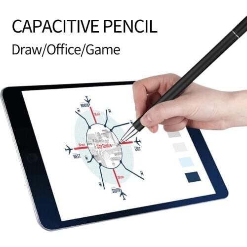 Universal Phone Table Capacitive Stylus Pencil for iPad Pro 11 12.9 10.5 Touch Screen Pen for Huawei Stylus Tablet Metal Pencil