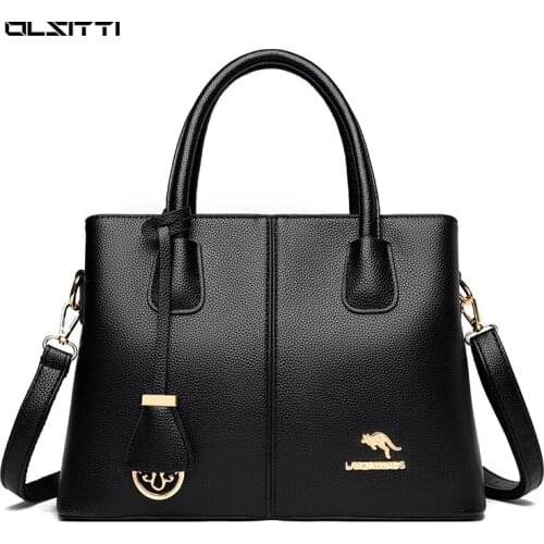 Large Capacity Womens Handbags Solid Color Shoulder for Women 2021 New Shopping Tote Bag Retro Travel Crossbody Bag Sac Epaule