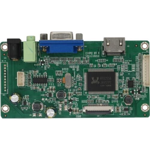 High compatibility IPS HD LCD Screen Display Controller Remote HDMI VGA Audio 30PIN EDP Driver Control Board