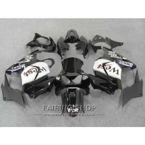 West For Kawasaki 250r 2008 2009 2010 2011 2012 2013 2014 /Injection Fairing kit / zx250r 08 14 fairings 4