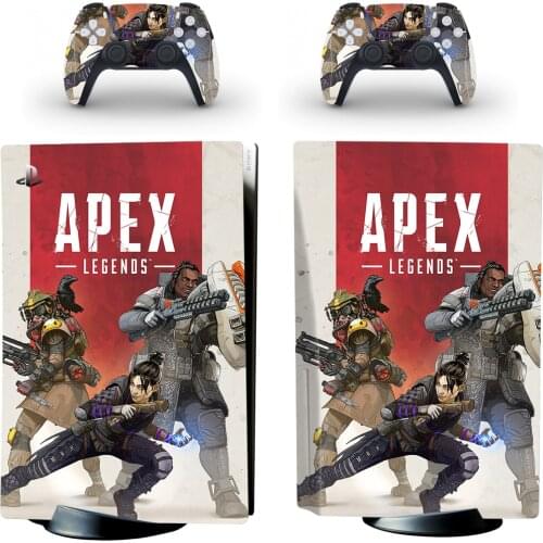 Apex Legends PS5 Disc Skin Sticker Protector Decal Cover for PlayStation 5 Console & Controller PS5 Skin Sticker Vinyl