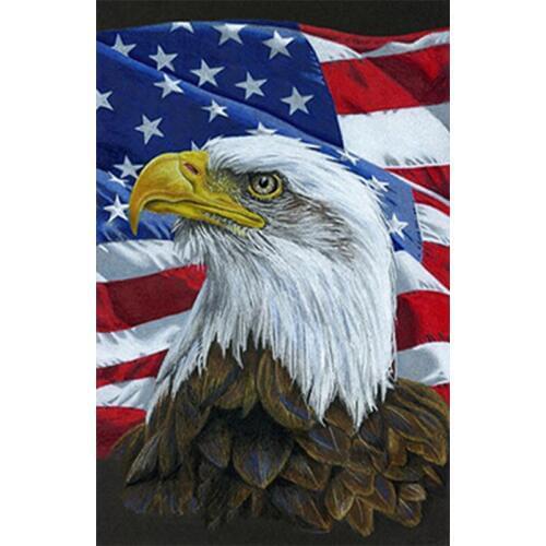 Animal eagle fllg full 5D diy Needlework embroidery pattern resin mosaic diy diamond painting 3d cross stitch kits room decor