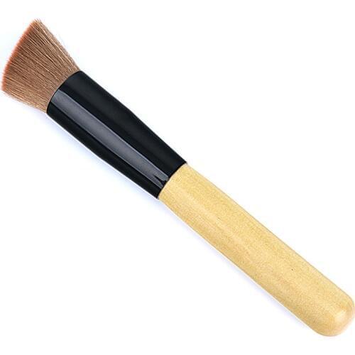 1pcs Luxury Makeup Brushes Powder Concealer Liquid Foundation Face Make Up Brush Tools Wooden Professional Cosmetic Brushes