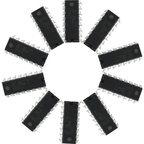 10pcs L293D DIP 16 Pin IC Stepper Motor Drivers Controllers