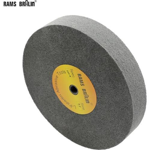 12"*1"/2" S/C Non-woven Unitized Wheel Nylon Polishing Wheel on Bench Grinder for Stainless Steel Burnishing