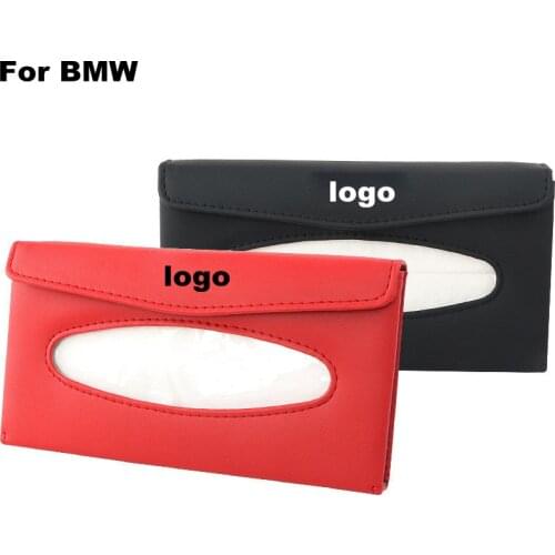 Car sunshade tissue box Suit for BMW 3 Series 5 Series 7 series X1 X3 X4 X5 X6