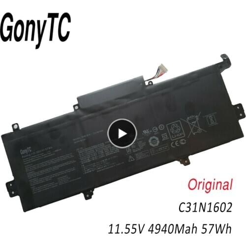 C31N1602 Battery For ASUS Zenbook U3000 U3000U UX330 UX330U UX330UA UX330UA-1A UX330UA-1B UX330UA-1C 0B200-02090000