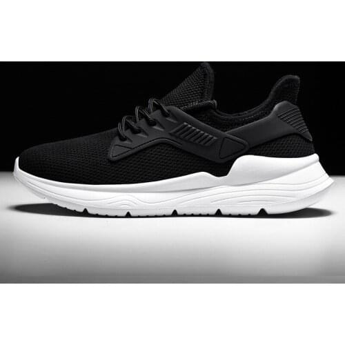 Black Sneaker comfortable sneakers-men zapatos Sneakers Mens leisure fashion breathable Fashion Fashionable sapatos causal hot