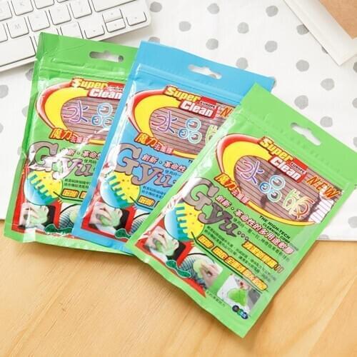 Car cleaning soft rubber mobile phone computer screen mud dust air outlet removal keyboard cleaning D6V4