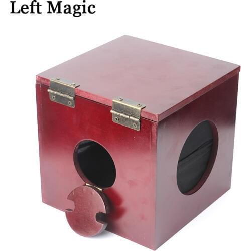 Dean Box (Dean Dill) magia Linking Ropes And Ring Box magic tricks wooden box stage magie illusion wholesale