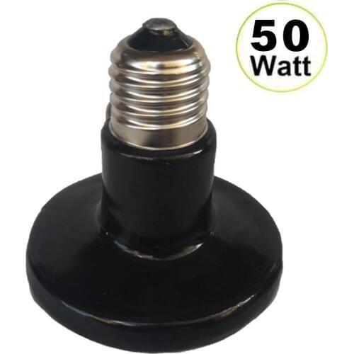 220-240V Reptile Pet Insulation Lamp Far Infrared Ceramic Heated Light Bulb For Reptile Pet Incubator Warmer Light Bulbs