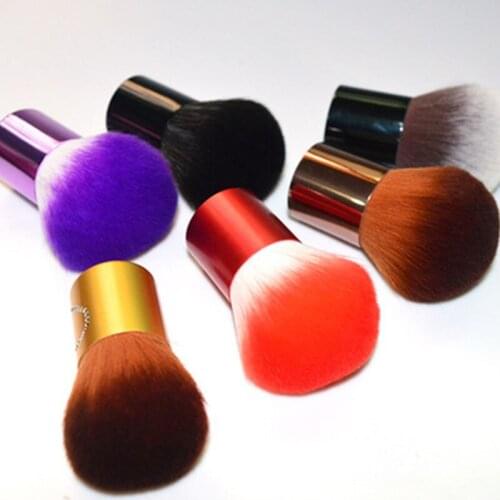 Powder Makeup Brushes Soft Portable Blush Brush Foundation Make Up Nail Beauty Essential 6 Colors Premium Quality
