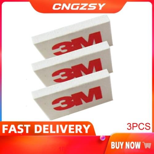 3pcs Wool Squeegee 4 inch Hand Applicator Scraper For Car Vinyl Wrap Decal Automotive Sticker Window Label Scraping Tool 3A07