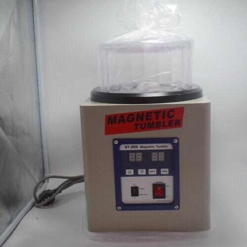 Magnetic Tumbler Jewelry Polisher Finisher Polishing KT-205 220V/110V 800g Capacity