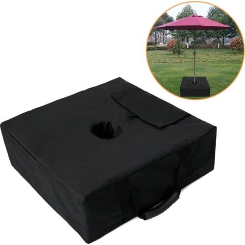 Sandbag for Umbrella Base Canopy Weight Bag 18" Square Sandbags with Handle for Outdoor Sunshade Beach Tent Camping