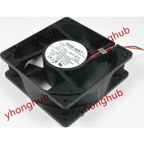 NMB-MAT 4715SL-05W-B70 D00 DC 24V 1.50A 120x120x38mm Server Cooling Fan