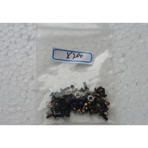 WZSM New Full set of Screw for Lenovo Thinkpad X220 X220T X230 X230T X200 X200S X200T X201 T61 T400 T420 laptop shell Screws
